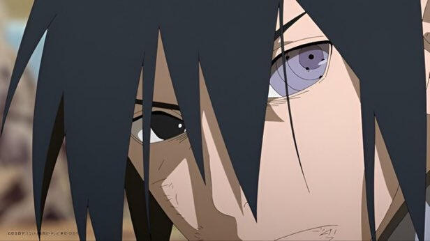 Boruto EP218 Rinnegan not filled in